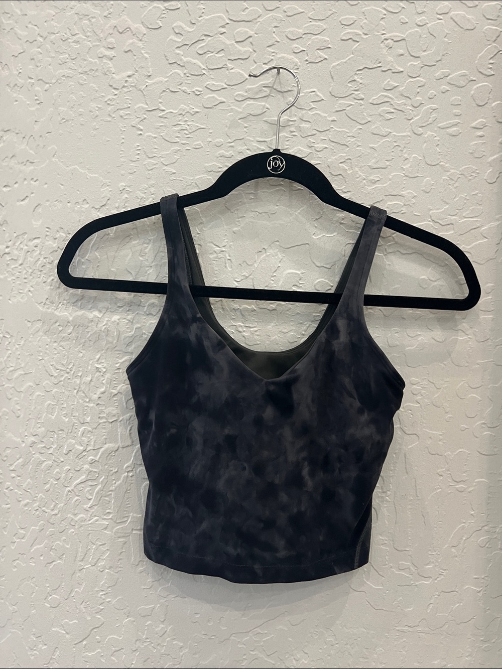 lululemon athletica alignBlack Tie-Dye Camisole Tank. Size 2.